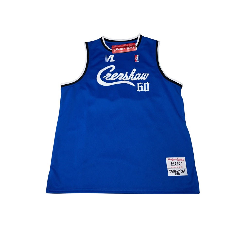 Headgear Classics Nipsey‎ Hussle Crenshaw Victory Lap Basketball Jersey XL #60